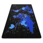 ماوس پد گیمینگ سایز 30×60 طرح نقشه 3