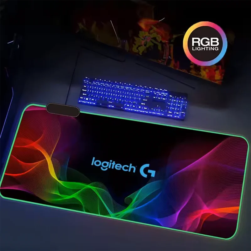 ماوس پد گیمینگ لاجیتک سایز 30×80 مدل RGB 2