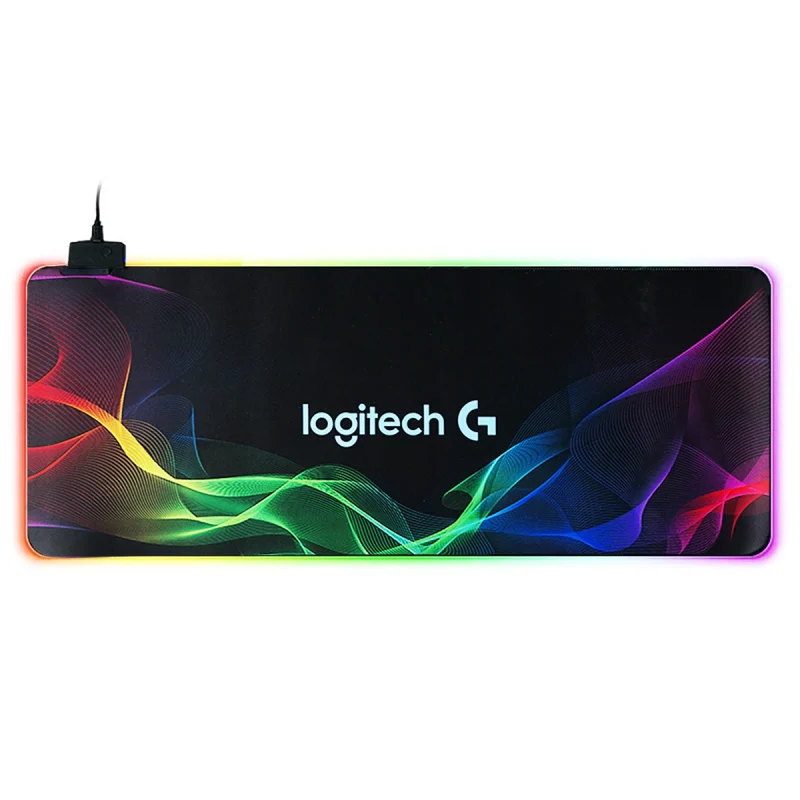 ماوس پد گیمینگ لاجیتک سایز 30×80 مدل RGB - گارانتی اصالت و سلامت فیزیکی