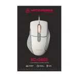 ماوس گیمینگ با سیم میتسوشیدا مدل KC-G800 2