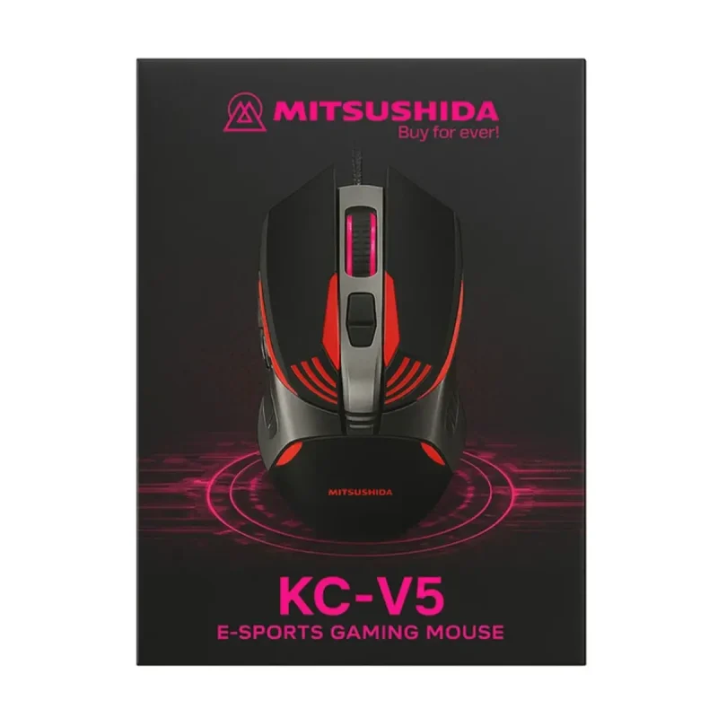 ماوس گیمینگ با سیم میتسوشیدا مدل KC-V5 4