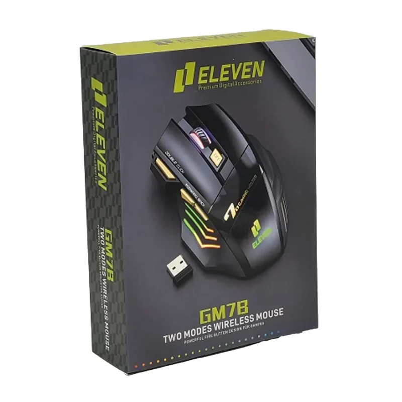 ماوس گیمینگ بی سیم الون مدل GM7B 3