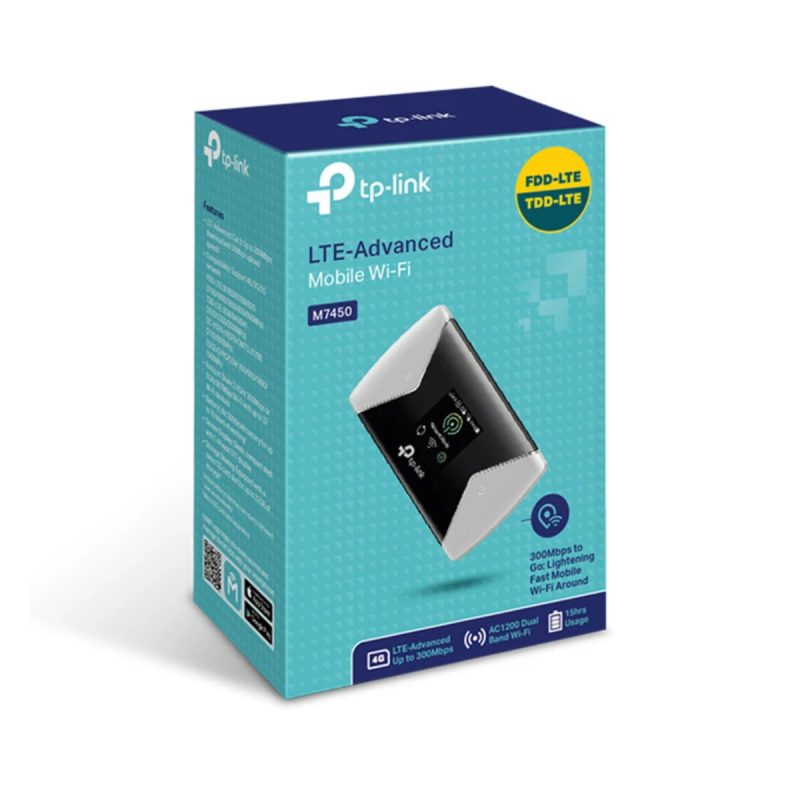 مودم 4G LTE قابل حمل تی پی لینک مدل M7450 V1.2 3