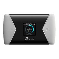 مودم 4G قابل حمل تی پی لینک مدل M7650_V1 - مشکی, ۱۲ ماه گارانتی شرکتی