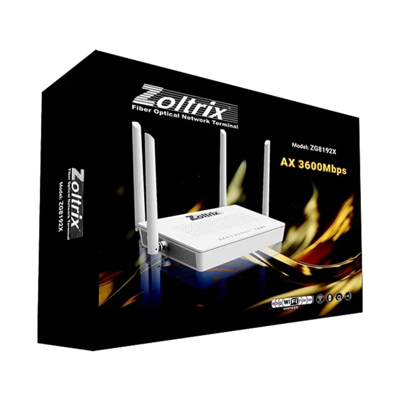 مودم فیبرنوری دو باند زولتریکس مدل ZG8192X 3