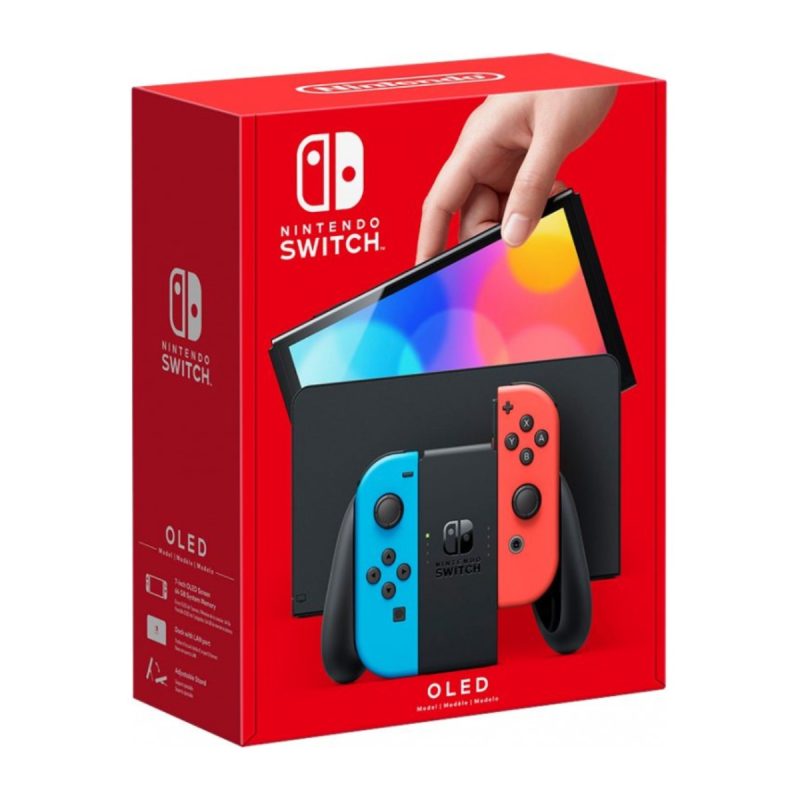 نینتندو Switch OLED مدل Red / Blue 2