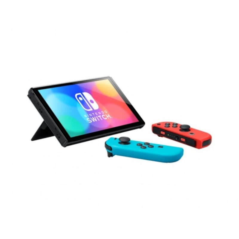 نینتندو Switch OLED مدل Red / Blue 4