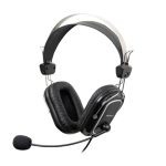 هدست باسیم گیمینگ ای فورتک مدل HS-50 - مشکی, 18 ماه گارانتی نوترونیک
