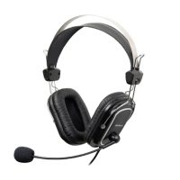 هدست باسیم گیمینگ ای فورتک مدل HS-50 - مشکی, 18 ماه گارانتی نوترونیک