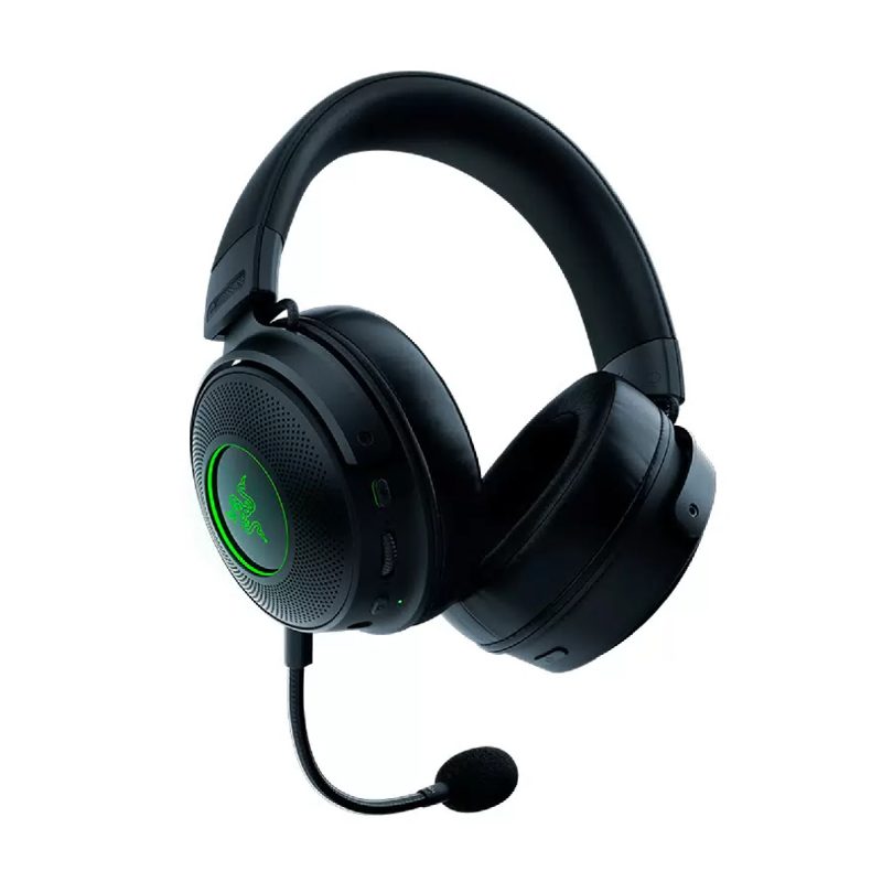 هدست بی سیم گیمینگ ریزر مدل KRAKEN V3 PRO - مشکی, ۱۲ ماه گارانتی شرکتی