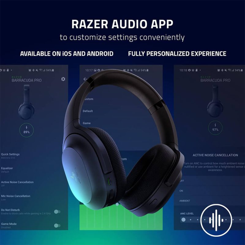 هدست گیمینگ بی سیم – Razer Barracuda 10