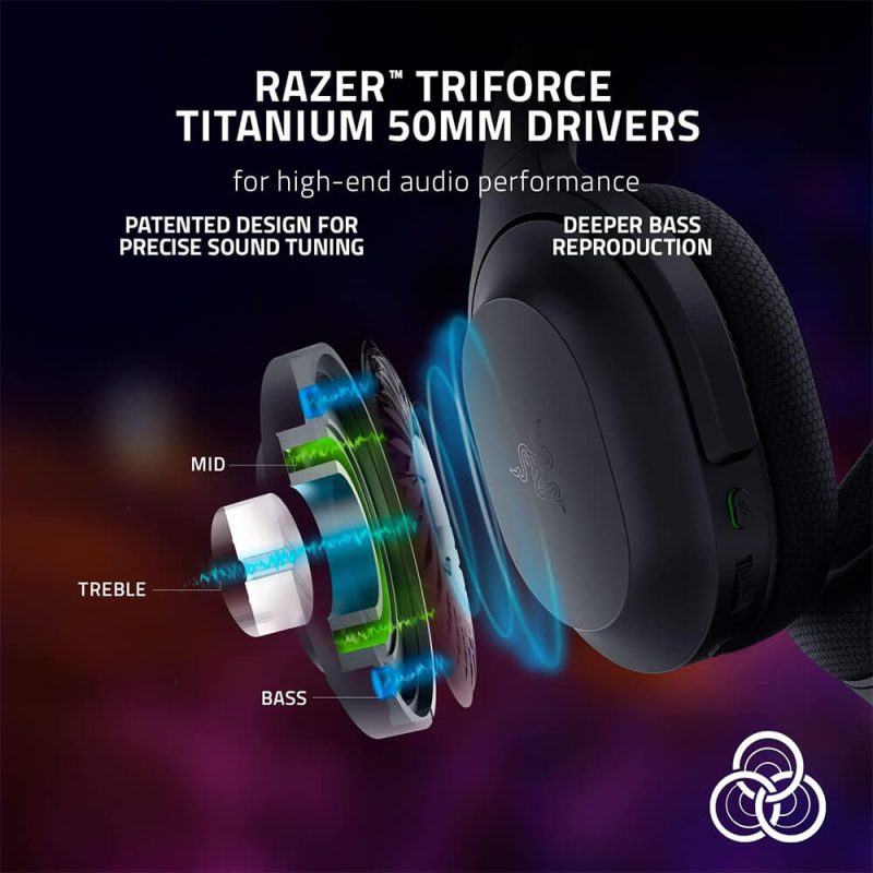 هدست گیمینگ بی سیم – Razer Barracuda 11