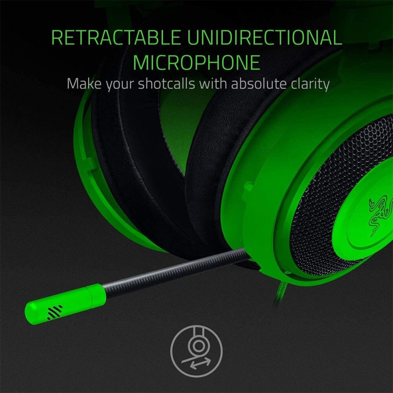 هدست گیمینگ – Razer Kraken Green 5