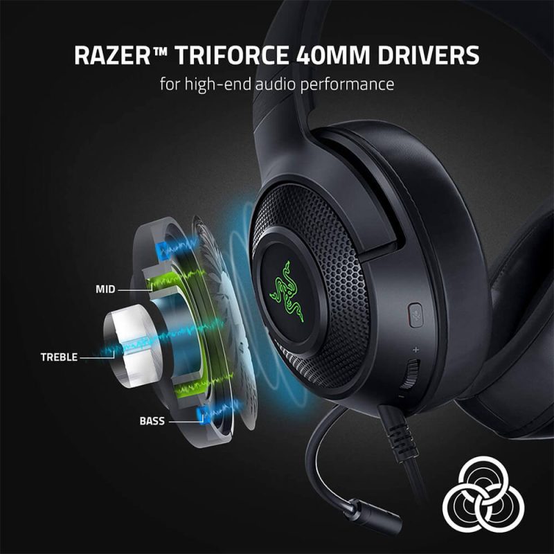 هدست گیمینگ – Rezer Kraken V3 X 3