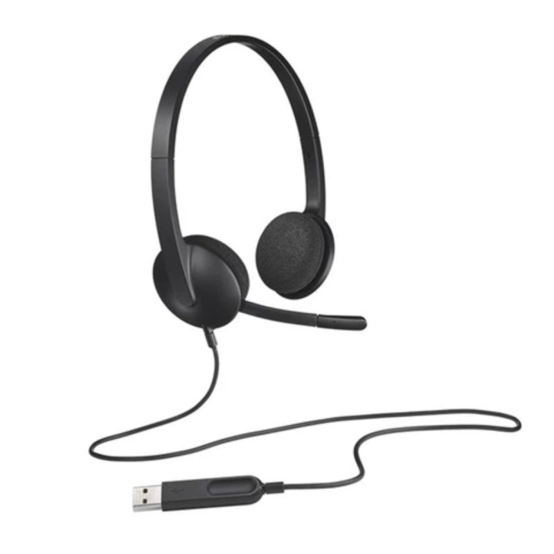 هدفون باسیم لاجیتک مدل H340 2