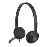 هدفون باسیم لاجیتک مدل H340 - مشکی, گارانتی شرکتی
