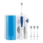 مسواک برقی اورال بی مدل MD20 Oxyjet - سفید آبی, گارانتی اصالت و سلامت فیزیکی