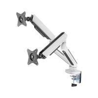 پایه نگهدارنده مانیتور توئیستد مایندز مدل Dual Premium RGB - سفید, گارانتی اصالت و سلامت فیزیکی