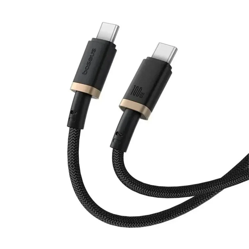 کابل تبدیل 100وات USB-C به USB-C باسئوس مدل Dura Series 2
