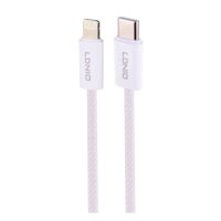 کابل تبدیل USB-C به Lightning الدینیو مدل Lc901i - سفید, گارانتی اصالت و سلامت فیزیکی