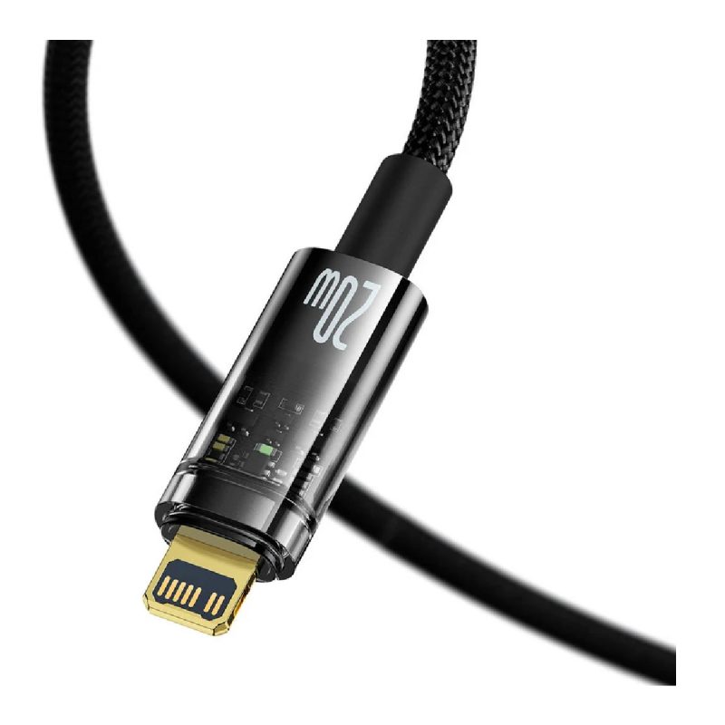 کابل تبدیل USB-C به Lightning باسئوس مدل Explorer Series 4