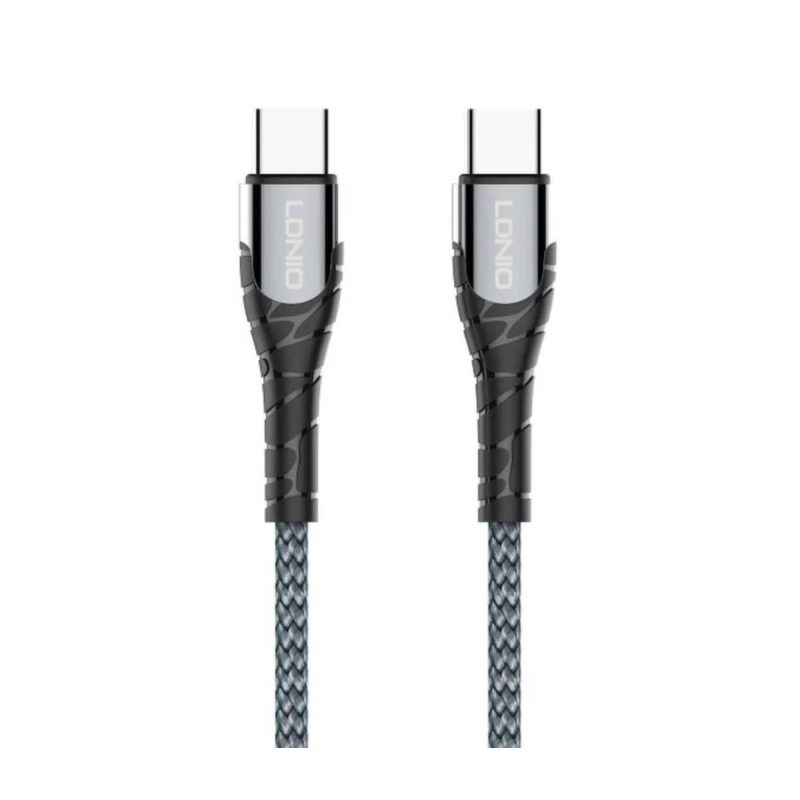 کابل تبدیل USB-C به USB-C الدینیو مدل LC101 - مشکی, گارانتی اصالت و سلامت فیزیکی