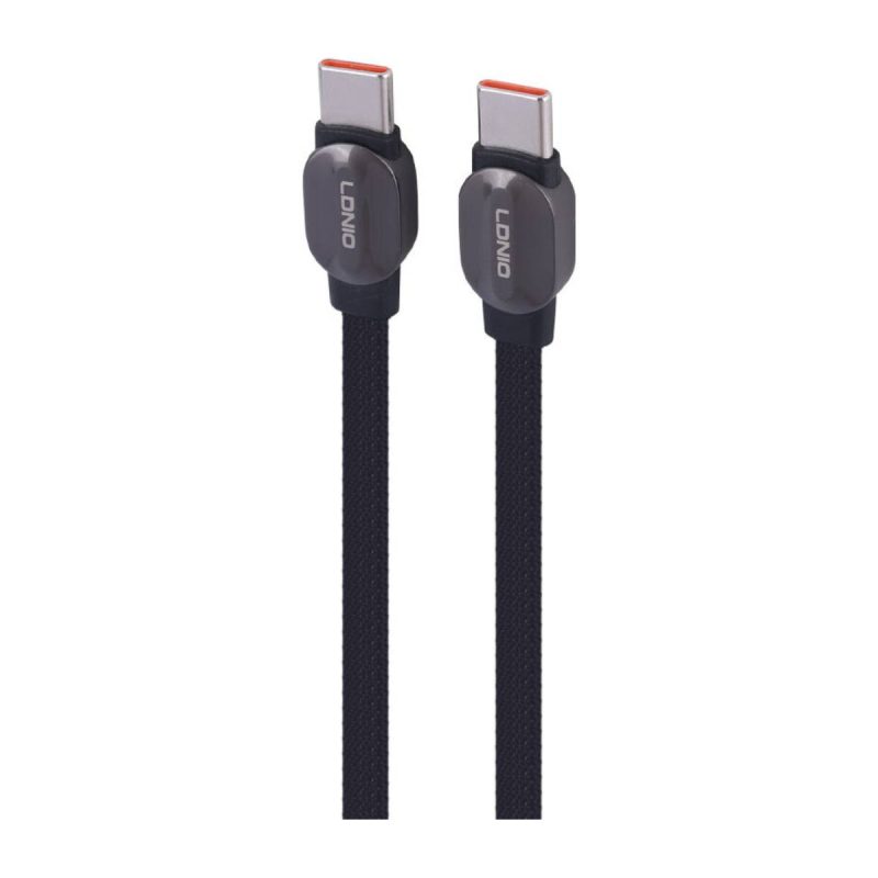 کابل تبدیل USB-C به USB-C الدینیو مدل LC211c - بژ, گارانتی اصالت و سلامت فیزیکی