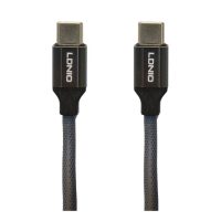 کابل تبدیل USB-C به USB-C الدینیو مدل LC441c - مشکی, گارانتی اصالت و سلامت فیزیکی