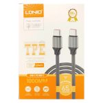 کابل تبدیل USB-C به USB-C الدینیو مدل LC441c 3