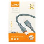 کابل تبدیل USB-C به USB-C الدینیو مدل LC631c 2