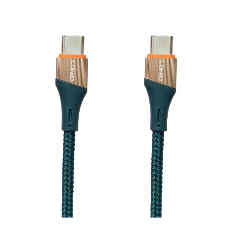 کابل تبدیل USB-C به USB-C الدینیو مدل LC631c - مشکی, گارانتی اصالت و سلامت فیزیکی