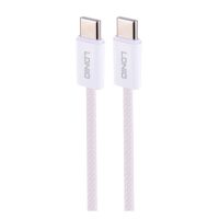کابل تبدیل USB-C به USB-C الدینیو مدل LC901C 1M - سفید, گارانتی اصالت و سلامت فیزیکی