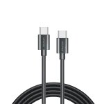 کابل تبدیل USB-C به USB-C اوی فست شارژ مدل CL-165T 60W - مشکی, گارانتی اصالت و سلامت فیزیکی