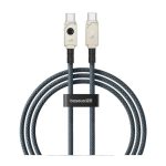 کابل تبدیل USB-C به USB-C باسئوس مدل Aramid Fiber Braiding 100W 2