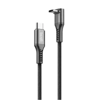 کابل تبدیل USB-C به USB-C بودی فست شارژ مدل DC253TTH12B - مشکی, گارانتی اصالت و سلامت فیزیکی