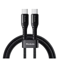 کابل تبدیل USB-C به USB-C مک دودو 60 وات مدل CA-5641 - مشکی, گارانتی اصالت و سلامت فیزیکی