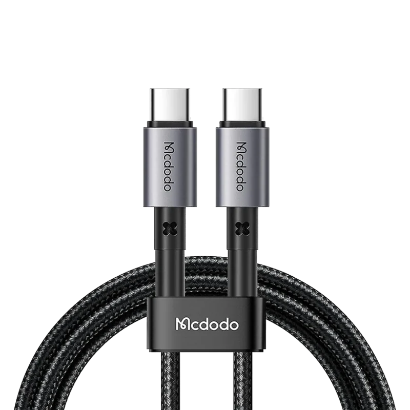 کابل تبدیل USB-C به USB-C مک دودو 65 وات مدل CA-3131 - مشکی, گارانتی اصالت و سلامت فیزیکی