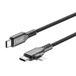 پاوربانک 65 وات انرجایزر مدل UE27062PQ + شارژر فندکی مک دودو مدل CC-445 + کابل تبدیل USB به USB-C اوی مدل CL-113T + کابل تبدیل USB-C و Lightning بودی مدل DC253TTL12B + هولدر گوشی آکو مدل Drift Pro + هندزفری بلوتوثی انکر مدل Soundcore R60i NC 7