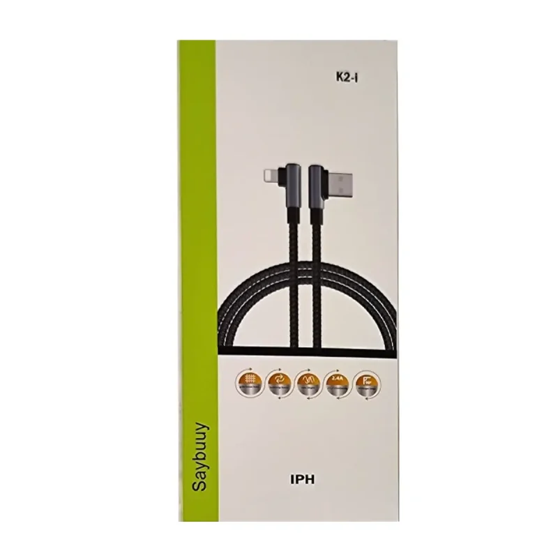 کابل تبدیل USB به Lightening سی بای مدل k2-i طول 1 متر 3