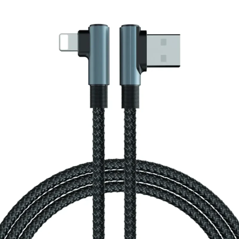 کابل تبدیل USB به Lightening سی بای مدل k2-i طول 1 متر - مشکی, 6 ماه گارانتی سی بای