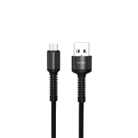 کابل تبدیل USB به Micro USB ارلدام فست شارژ مدل EC-182C - مشکی, گارانتی اصالت و سلامت فیزیکی