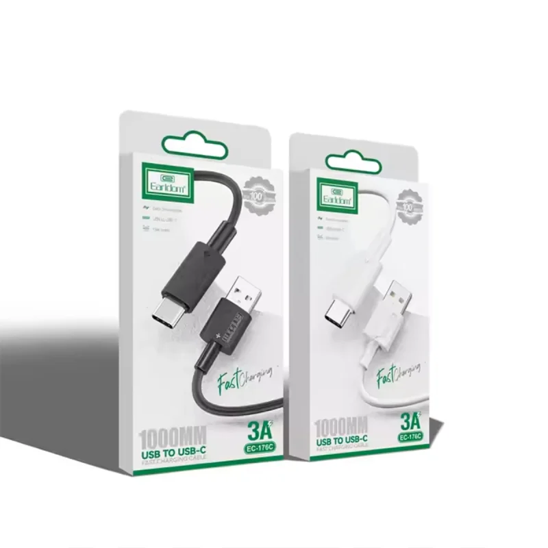 کابل تبدیل USB به USB-C ارلدام فست شارژ مدل EC-176C 3