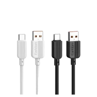 کابل تبدیل USB به USB-C ارلدام فست شارژ مدل EC-183C - مشکی, گارانتی اصالت و سلامت فیزیکی