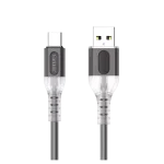 کابل تبدیل USB به USB-C ارلدام فست شارژ مدل EC-192C - خاکستری, گارانتی اصالت و سلامت فیزیکی