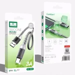 کابل تبدیل USB به USB-C ارلدام فست شارژ مدل EC-192C 2