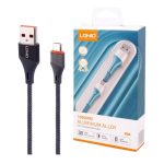 کابل تبدیل USB به USB-C الدینیو مدل LS631 - خاکستری, گارانتی اصالت و سلامت فیزیکی