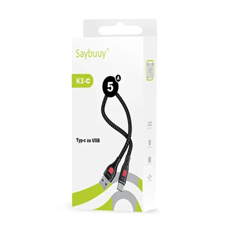 کابل تبدیل USB به USB-C سی بای مدل K3-C طول 1 متر 2