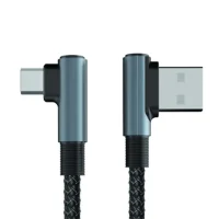 کابل تبدیل USB به USB-C سی بای مدل K2-C طول 1 متر - مشکی, 6 ماه گارانتی سی بای