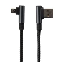 کابل تبدیل USB به microUSB سی بای مدل K2-M طول 1 متر - مشکی, 6 ماه گارانتی سی بای