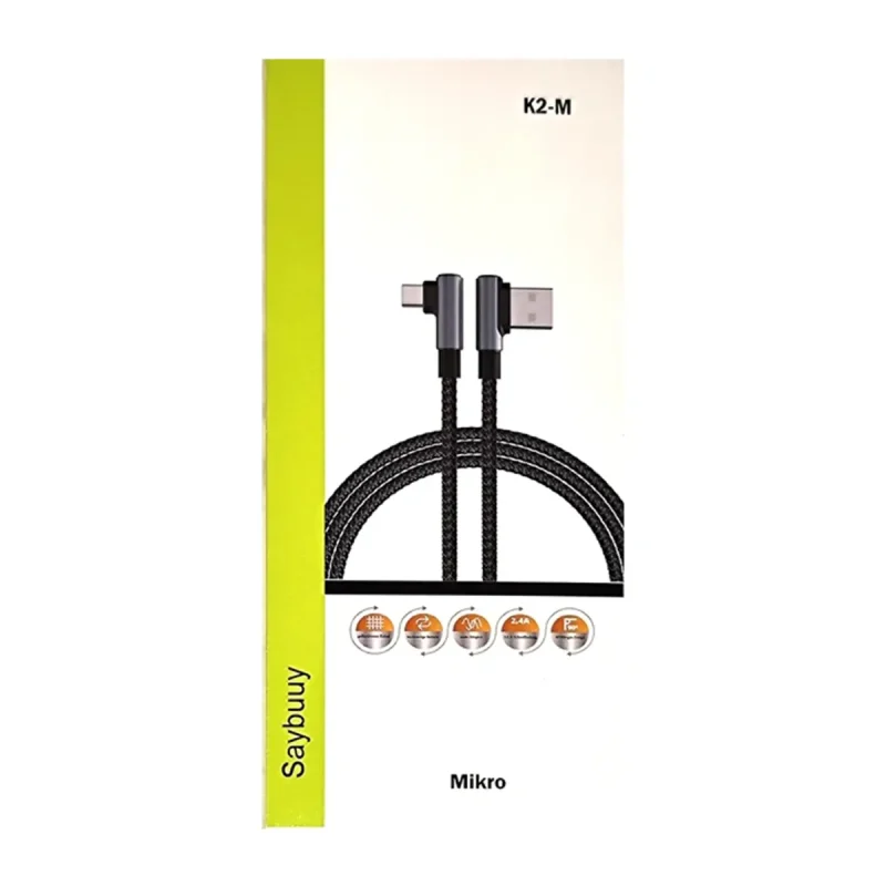 کابل تبدیل USB به USB-C سی بای مدل K2-C طول 1 متر 2